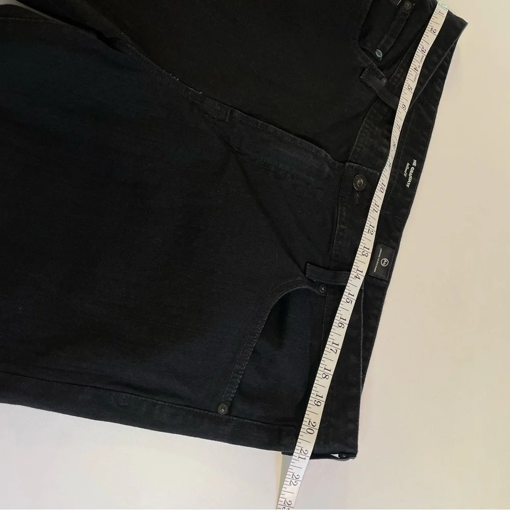AG Adriano Goldschmied Men's The Graduate Tailored Leg Black Jeans Size 40R
